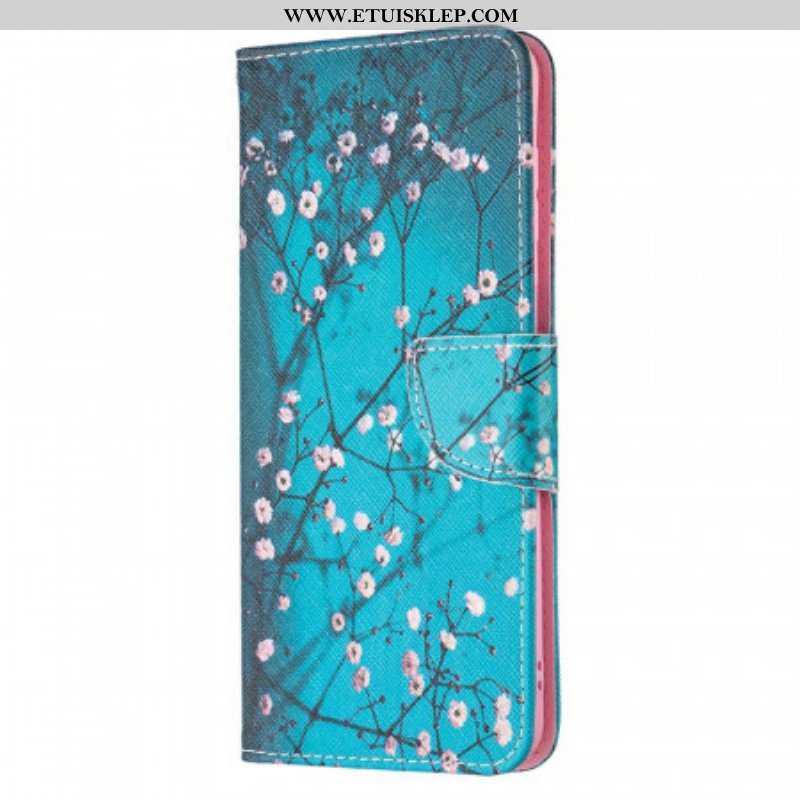 Etui Folio do Samsung Galaxy M52 5G Kwitnące Drzewo